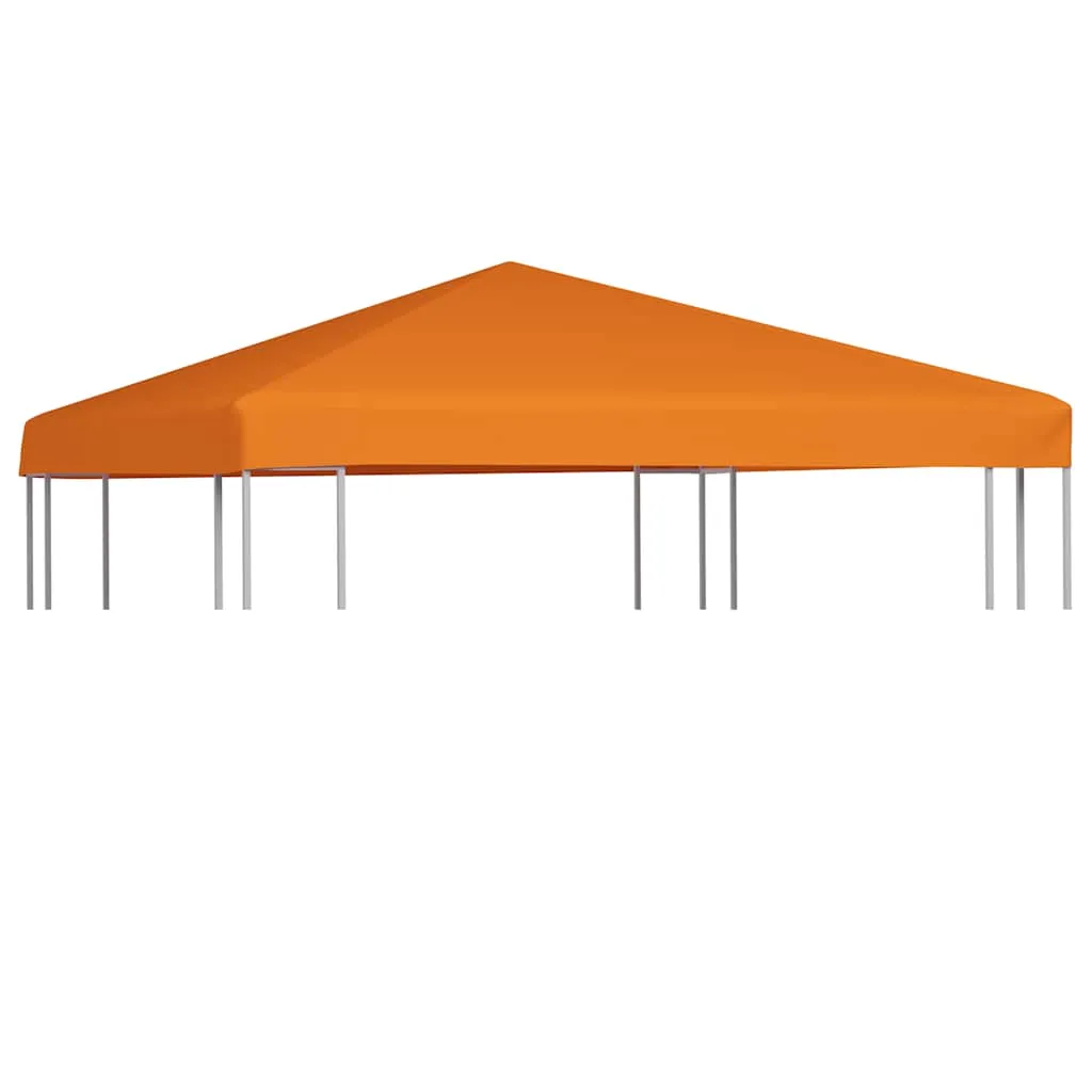 Pavillon-Ersatzdach 3 x 3 m in Orange, wasserbeständig mit PVC-Beschichtung