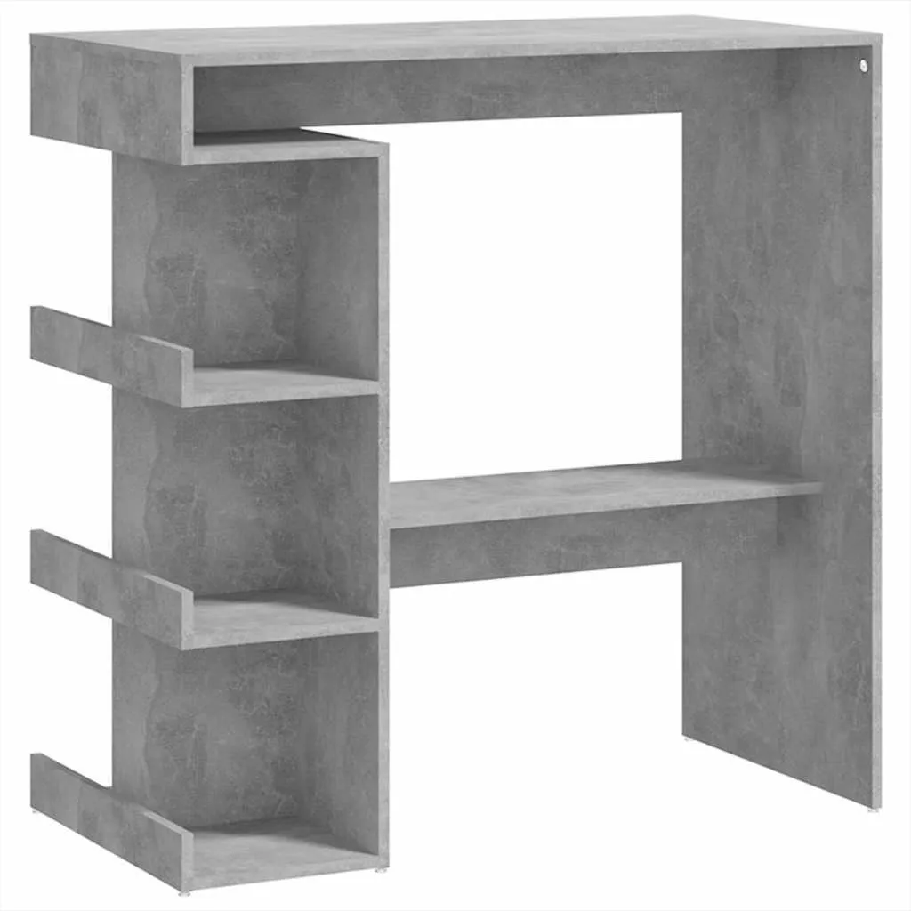 Stehtisch Betongrau 100 x 50 x 101,5 cm aus Holzwerkstoff