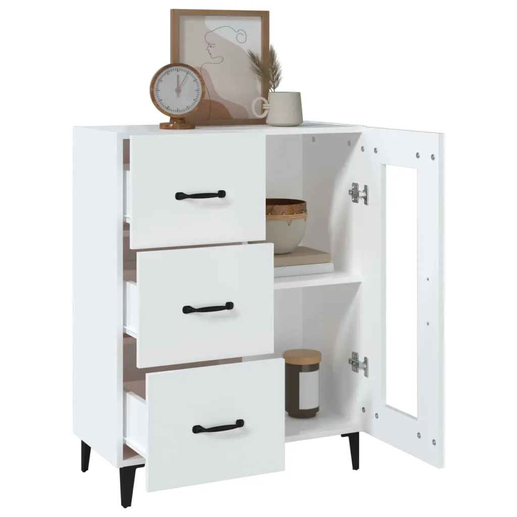 Praktisches Sideboard in Weiß 69,5 x 34 x 90 cm