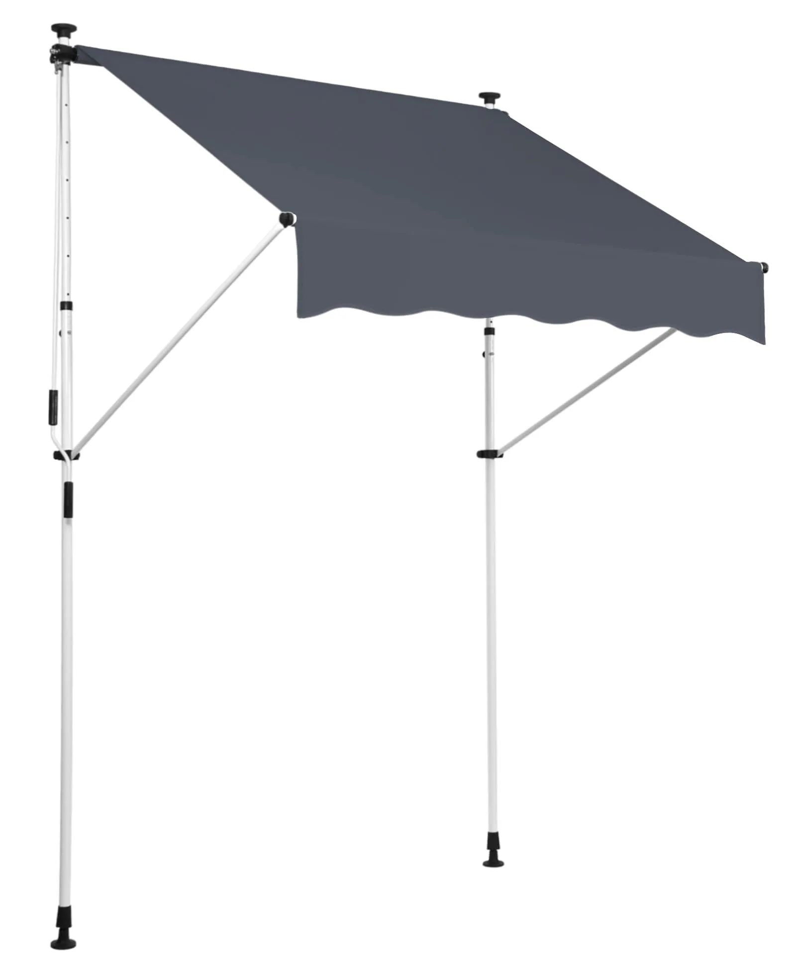 Klemmmarkise Westerly 350 x 120 cm Anthrazit