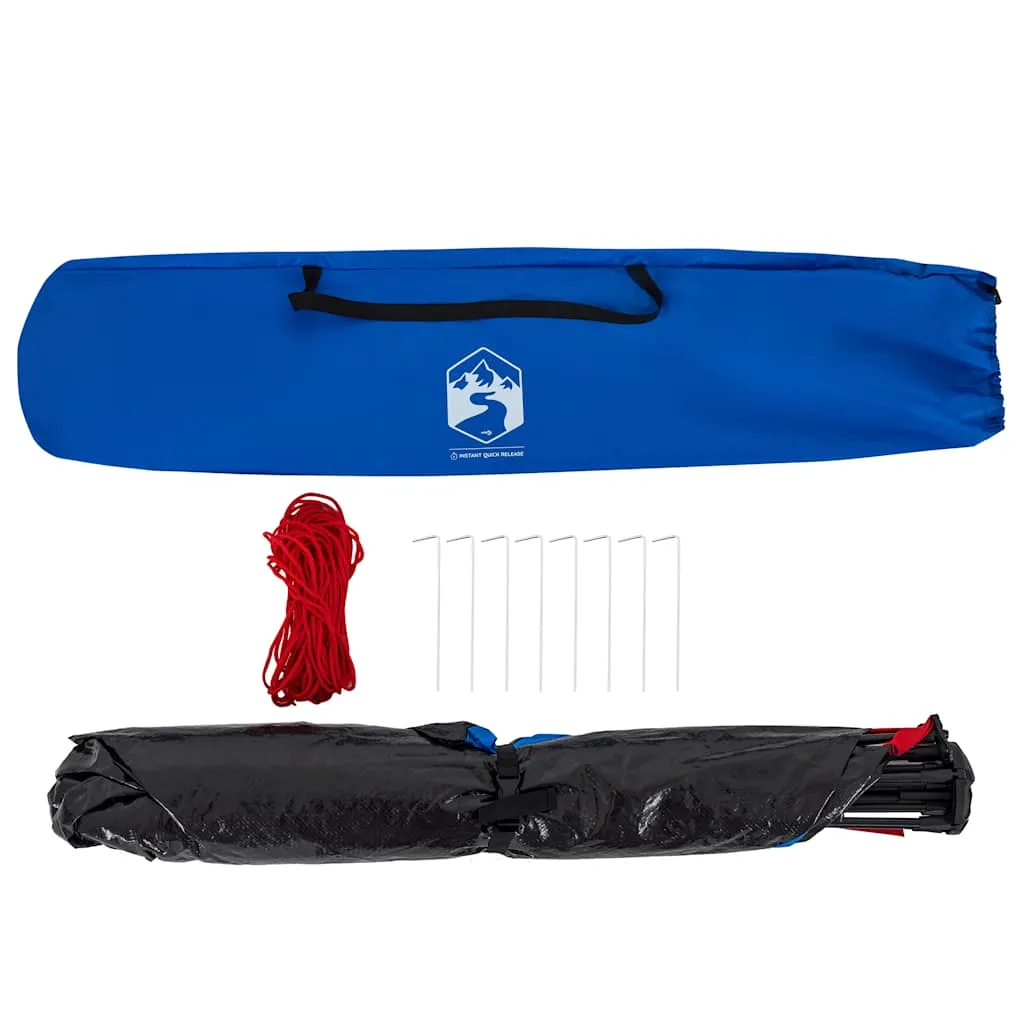 Strandzelt Azurblau 200 x 128 x 146 cm für 2 Personen