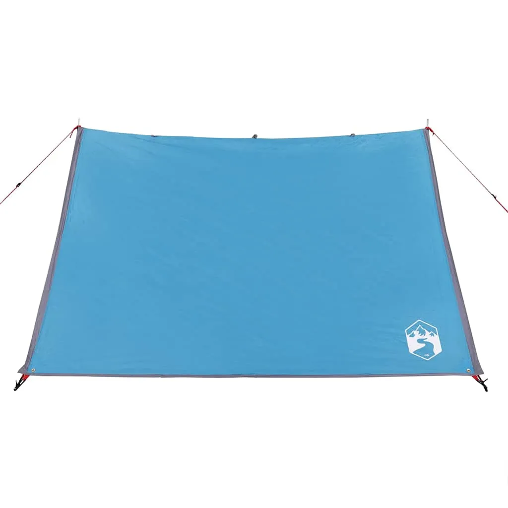 Campingzelt Blau 214 x 125/161 x 120 cm Wasserdicht für 2 Personen