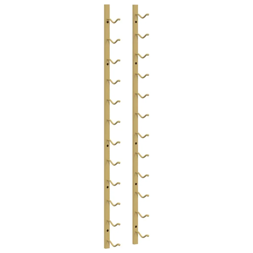 Weinregal Golden 12 Flaschen 12,5 x 2,5 x 116 cm