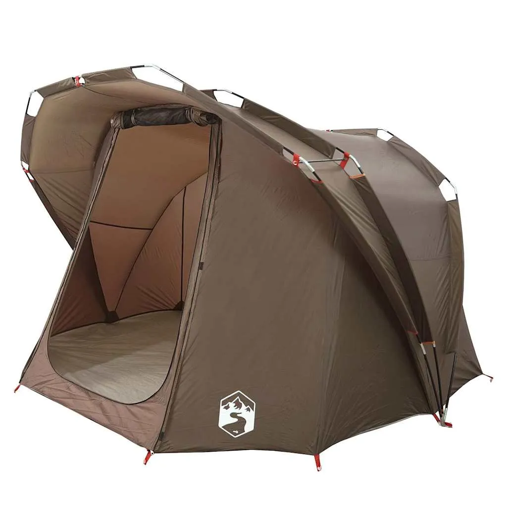 Angelzelt Campingzelt 260x276x179 cm Braun wasserdicht