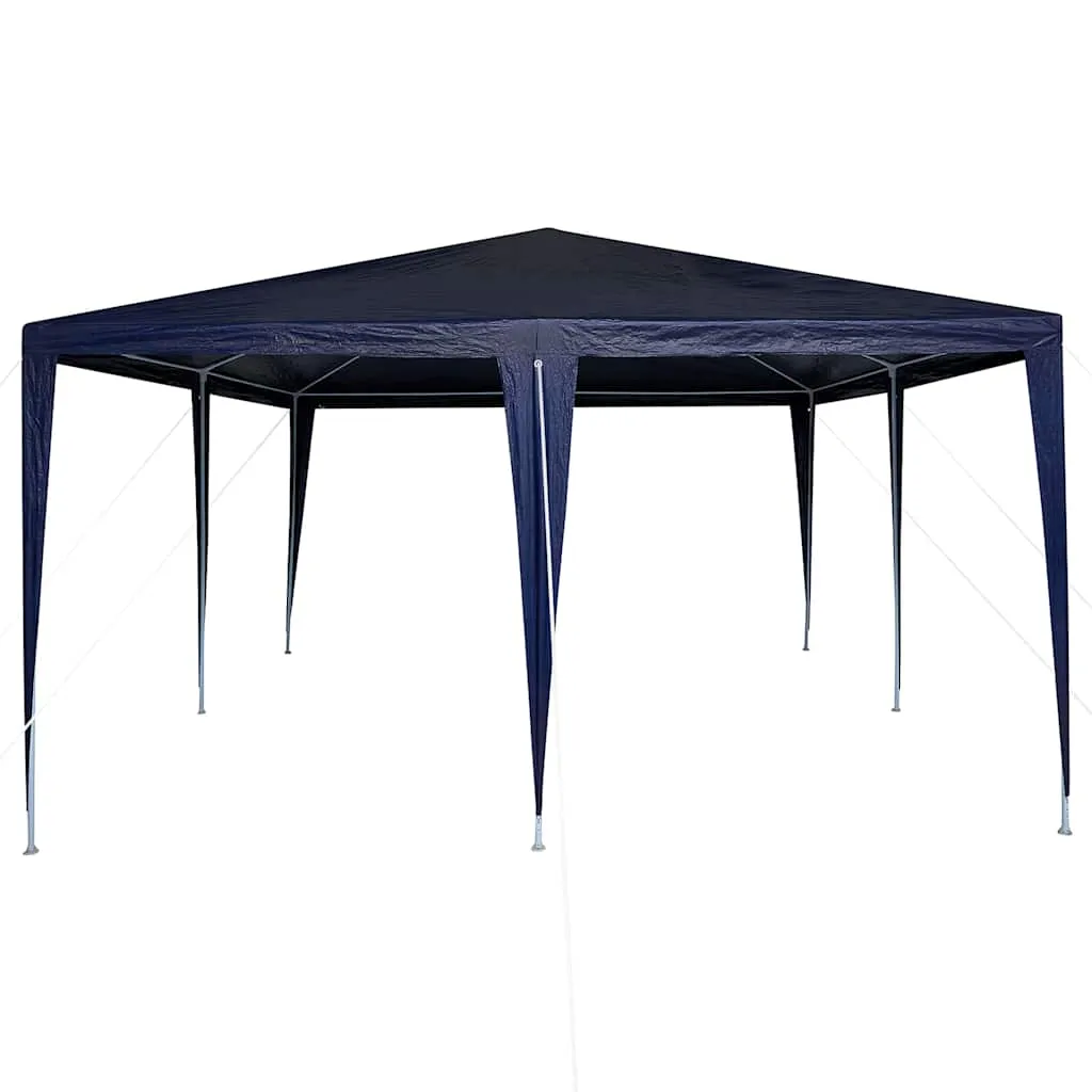 Blaues Partyzelt 400x400x266 cm – robust und zusammenklappbar