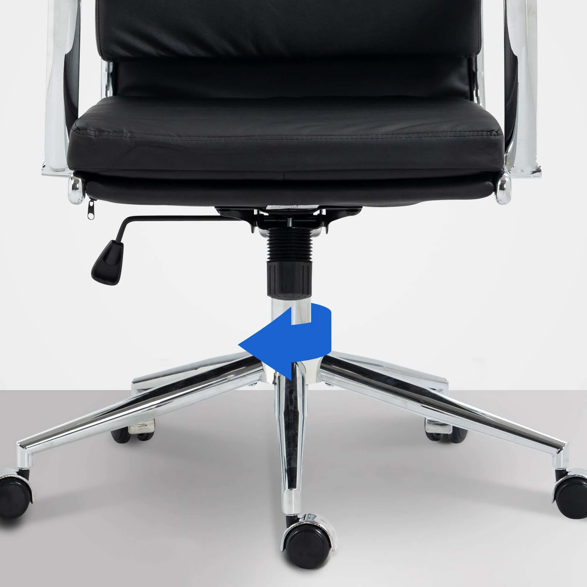 Bürostuhl Cleveland 107-115x61x65 cm schwarz
