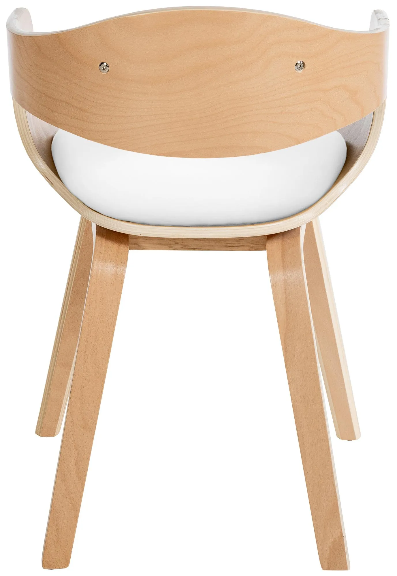 2er Set Stühle 46x49x73 cm natura/weiß