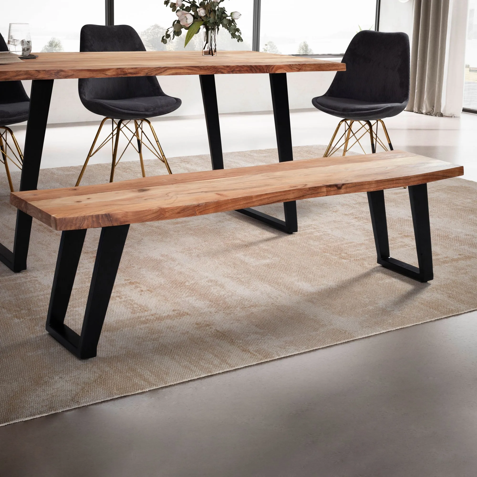 Esszimmerbank 120x40x45