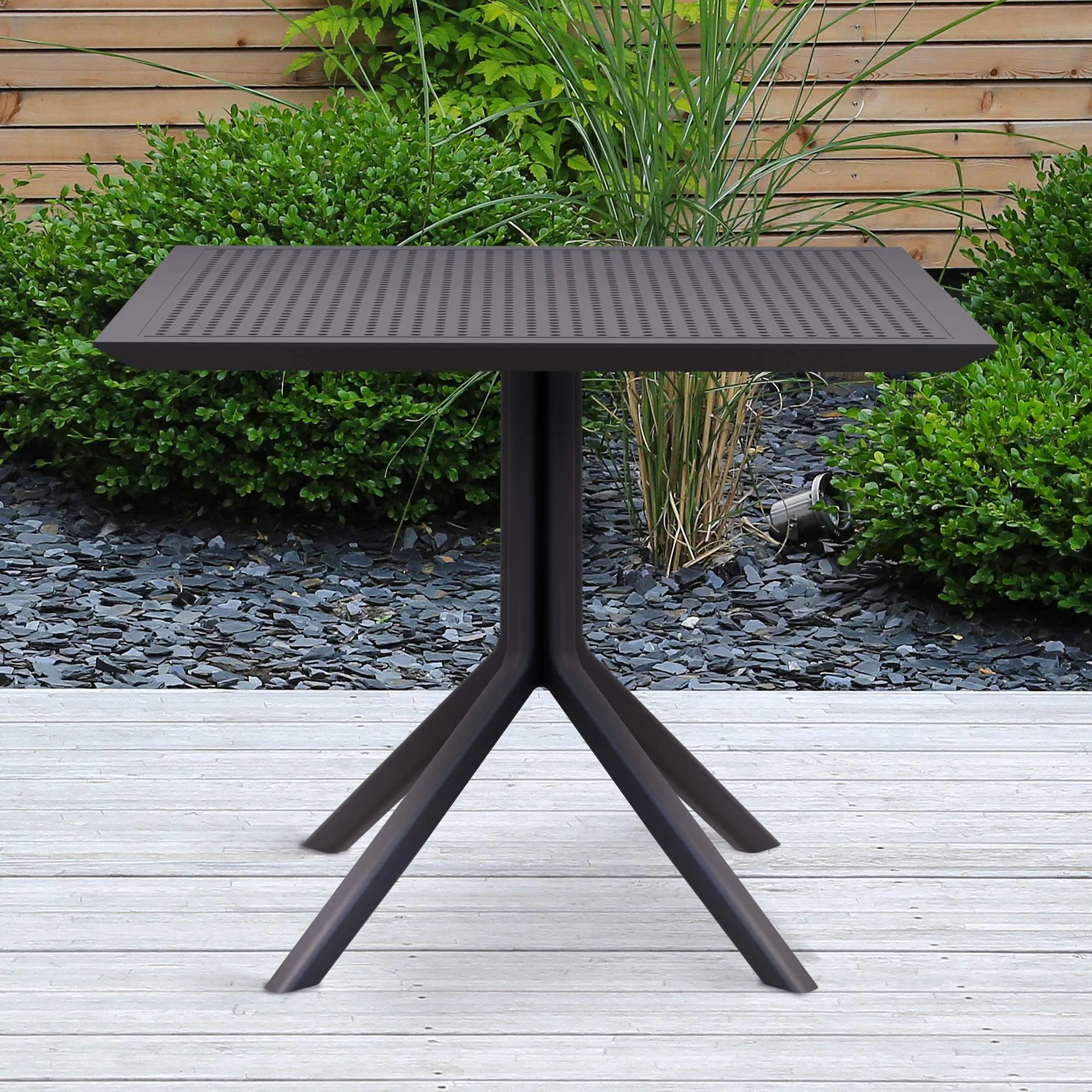 Tisch Sky 80 x 80 cm schwarz