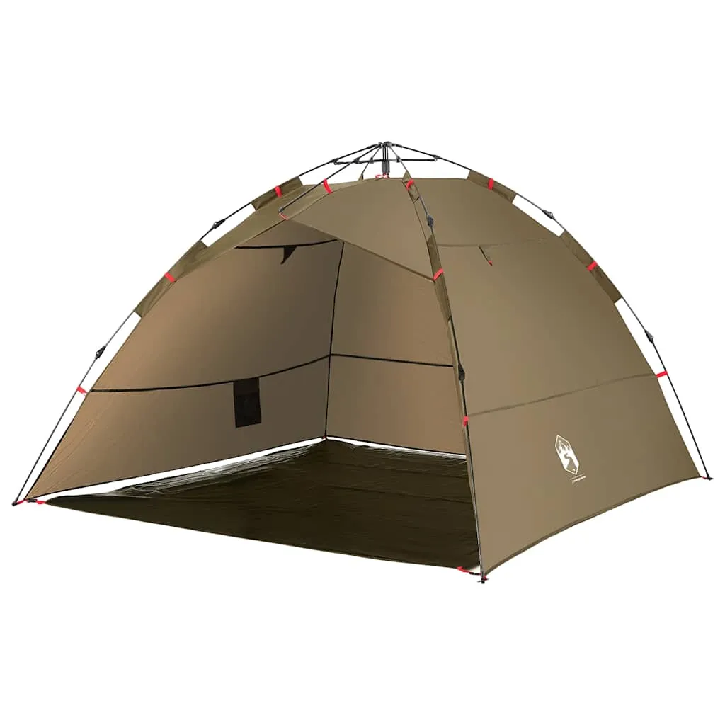Angelzelt Campingzelt 260x246x180 cm Olivgrün wasserdicht winddicht