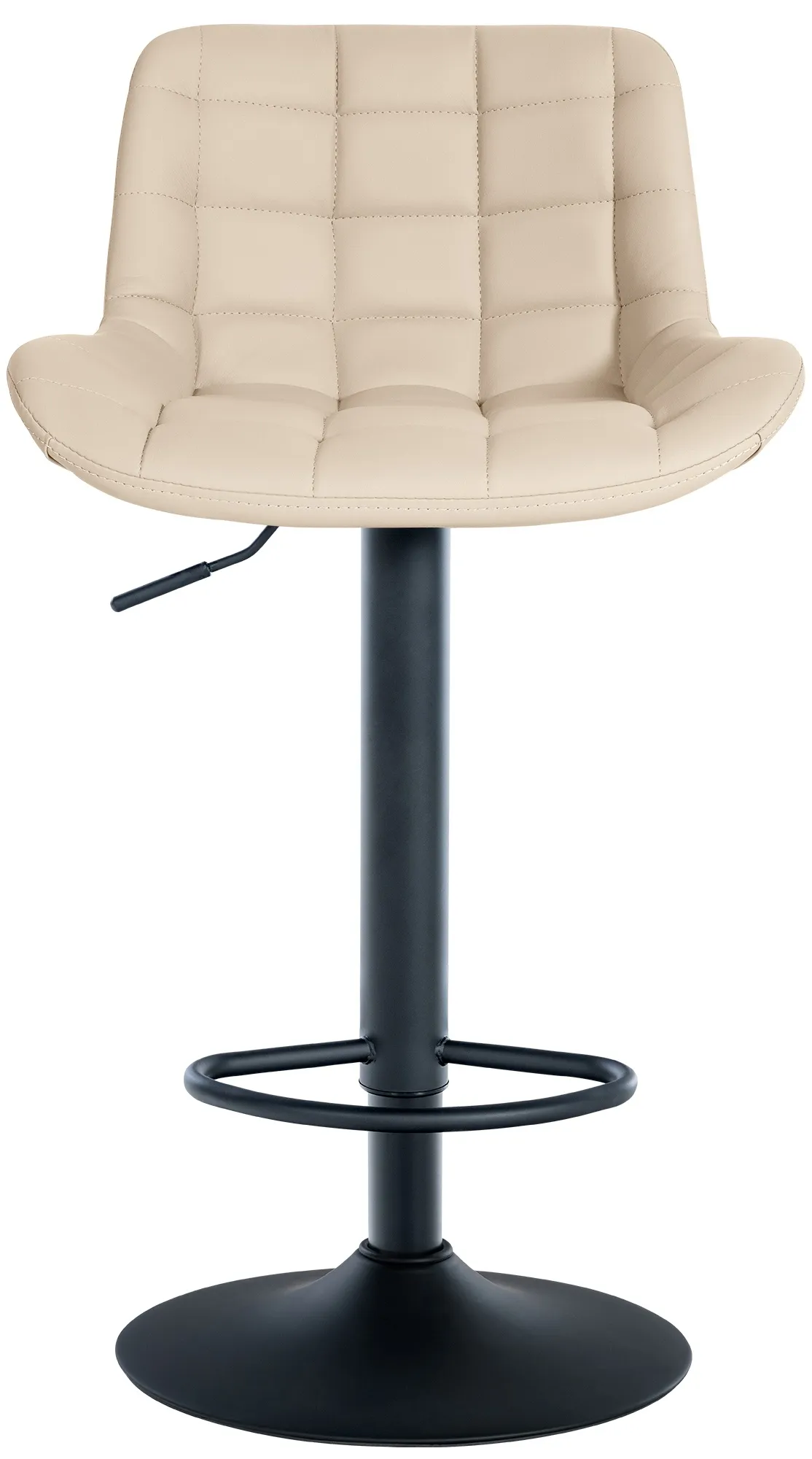 Barhocker Tover Set 2-teilig 81-105x48x54 cm Creme