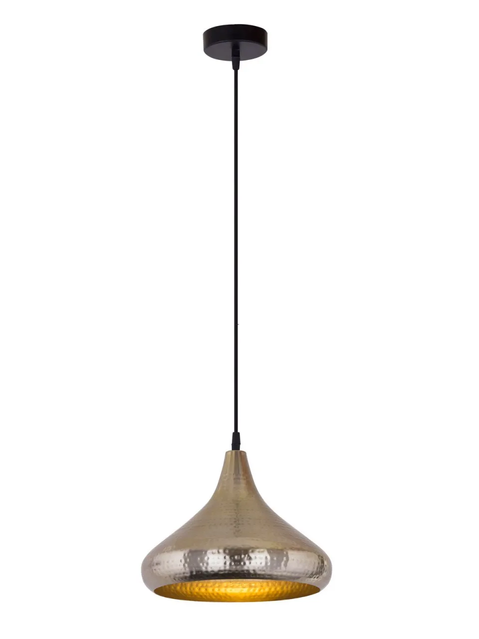 tinkaro Pendelleuchte DRINAZ Metall Hängeleuchte Gold