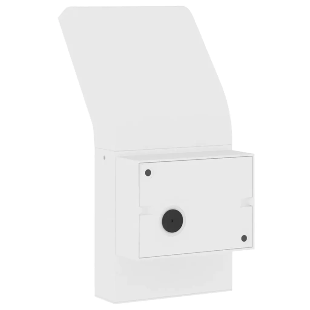 LED Außenwandleuchten Weiß 10 x 15 x 22 cm wetterfest mit IP54