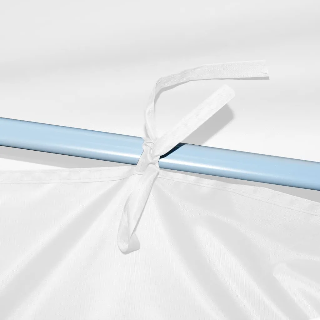 Faltbares Partyzelt Weiß 291x870x315 cm mit UV- und Wasserbeständigem Dach