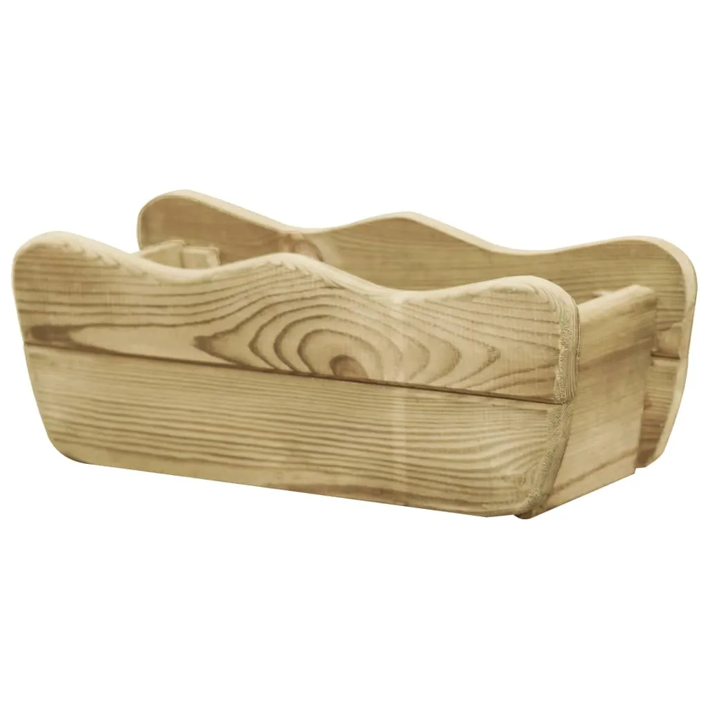 Garten-Hochbeet 50x18x18 cm Kiefernholz Imprägniert Garten-Hochbeet 50x18x18 cm Kiefernholz Imprägniert