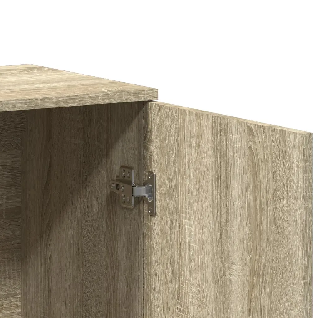 Robustes Sideboard Sonoma-Eiche 79x38x80 cm & 60x39x80 cm