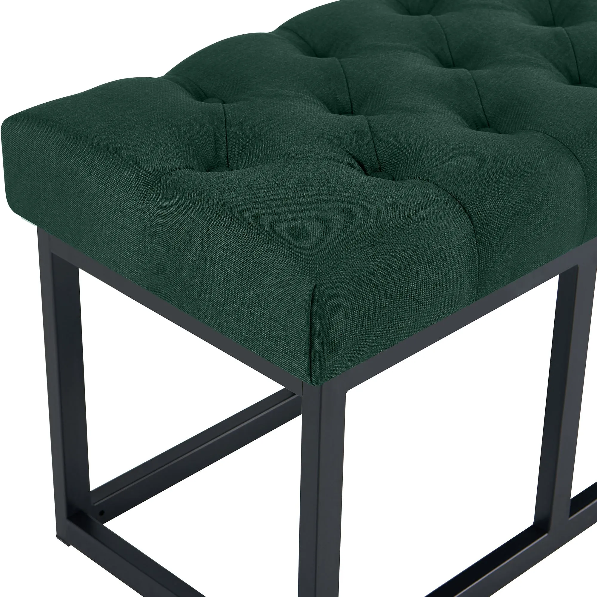 Sitzbank Amun 150x38x46 cm grün