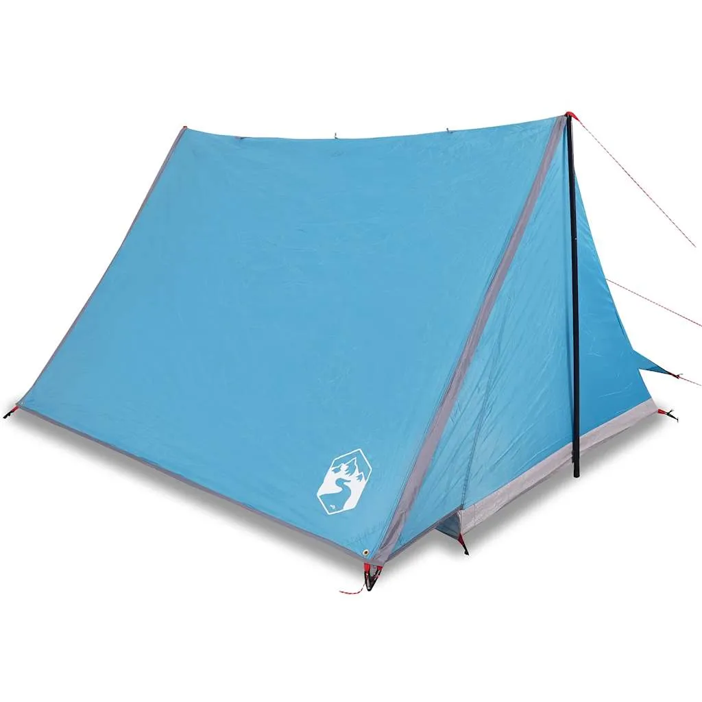 Campingzelt Blau 214 x 125/161 x 120 cm Wasserdicht für 2 Personen
