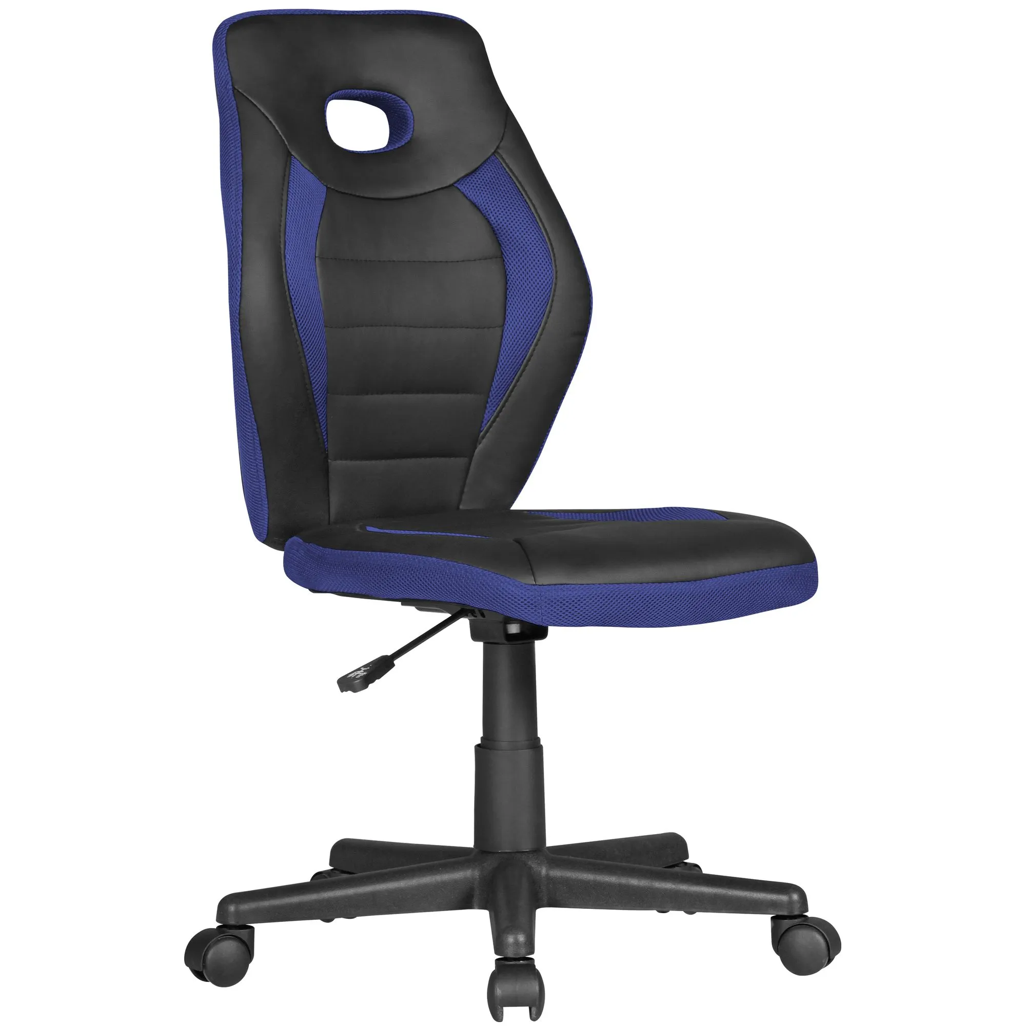 tinkaro Kinder-Gaming Sessel BECKI Kunstleder/Mesh Schreibtischstuhl Schwarz/Blau tinkaro Kinder-Gaming Sessel BECKI Kunstleder/Mesh Schreibtischstuhl Schwarz/Blau