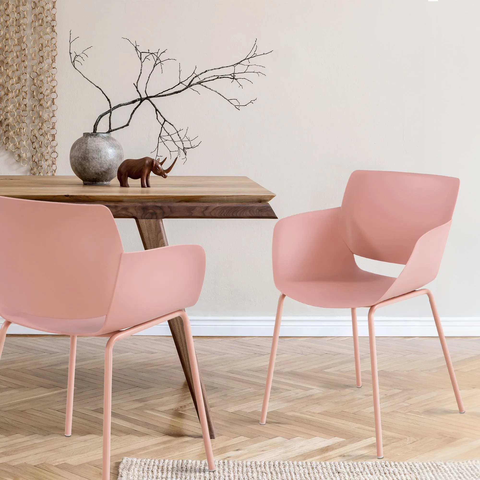 Stuhl Alpena 80x58x54 cm pink