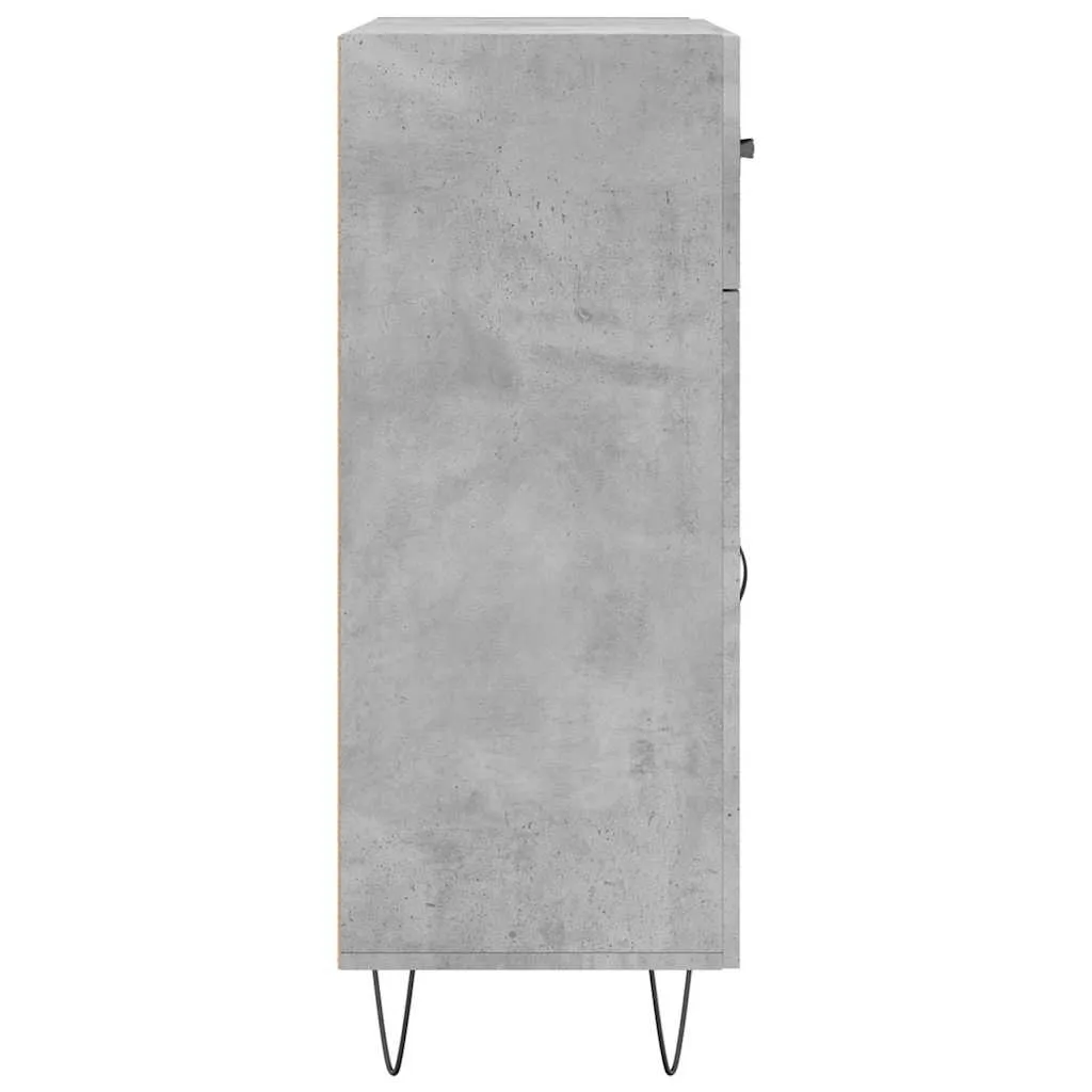 Sideboard Betongrau 69,5x34x90 cm Holzwerkstoff
