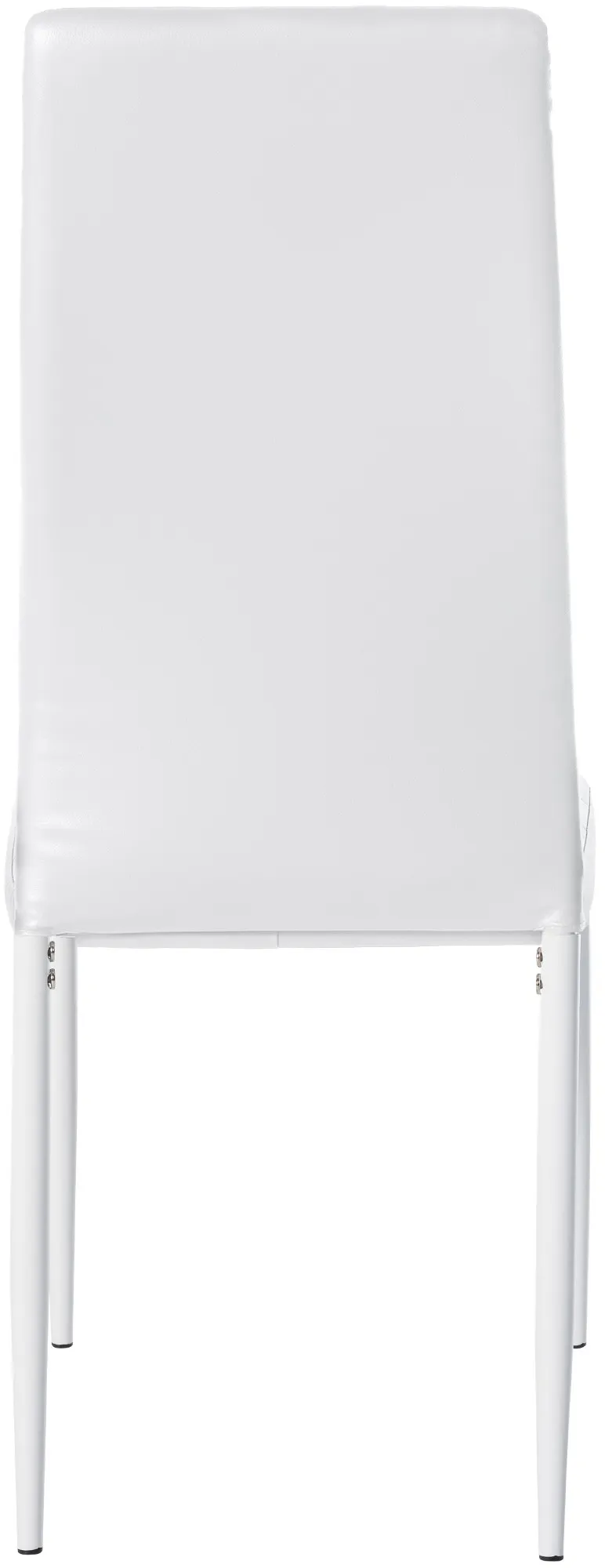 6er Set Esszimmerstühle Mayfair 99x41,5x40 cm Weiß