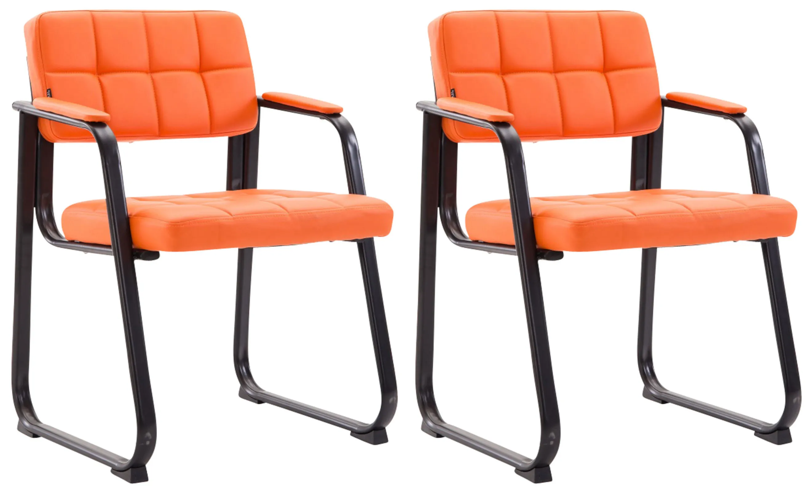 Besucherstühle Canada B 84x59x58 cm Orange