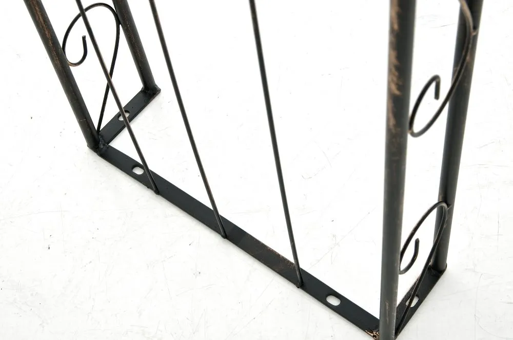 Rosenbogen Sun 260x148x34,5 cm Bronze