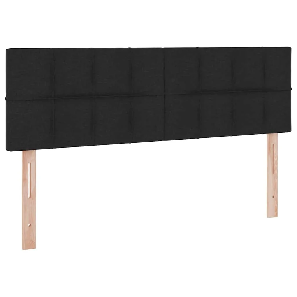 Stauraumbett mit Matratze 140x200 cm Schwarz