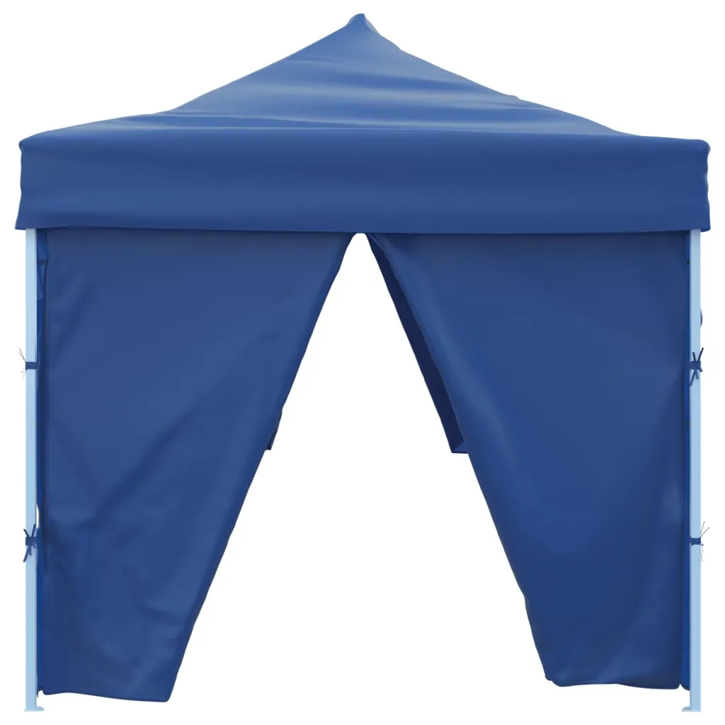 Faltbares Partyzelt 870x291x315 cm Blau mit UV- und Wasserbeständigem Dach