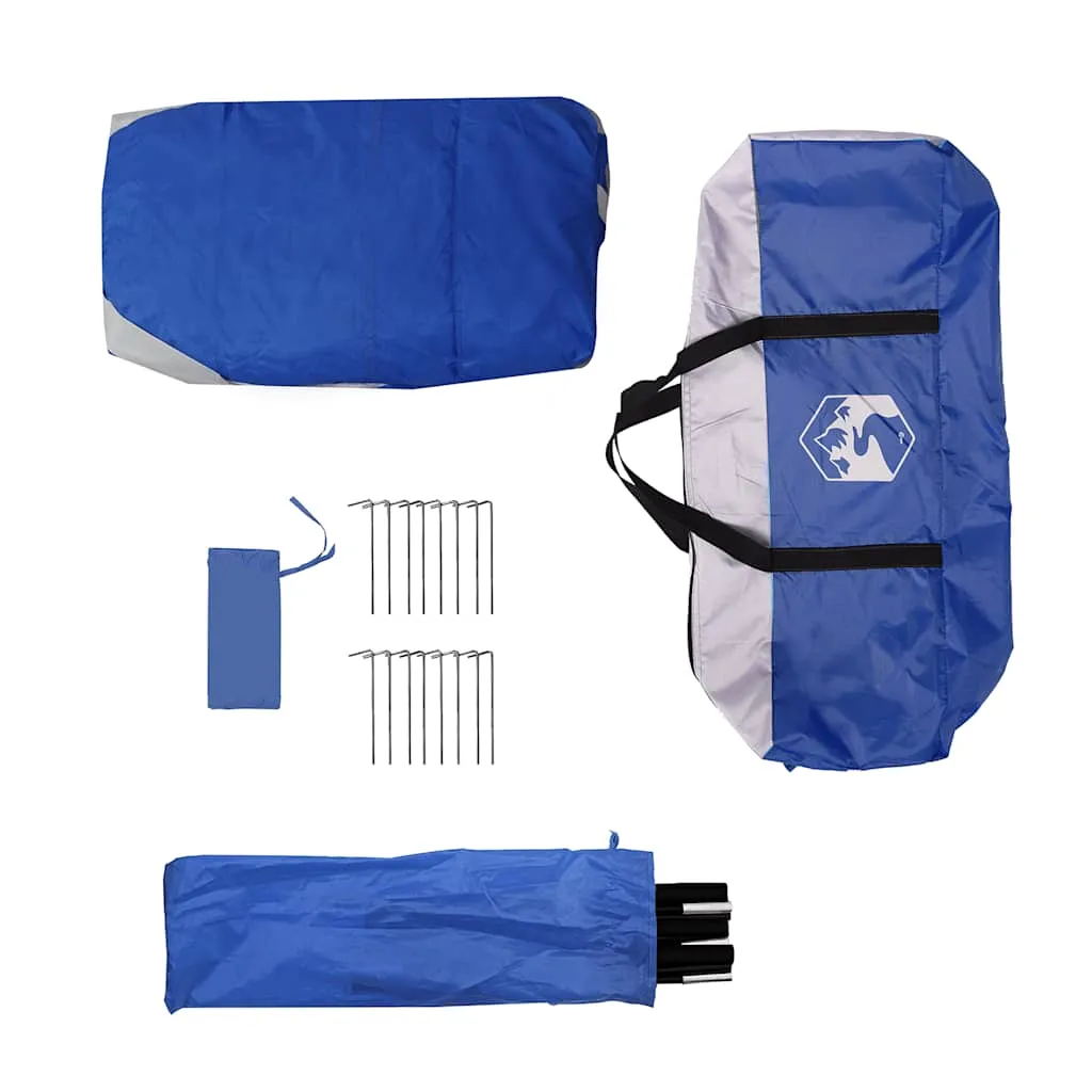 Partezelt Azurblau 525 x 525 x 255 cm - Wasserdicht und Tragbar
