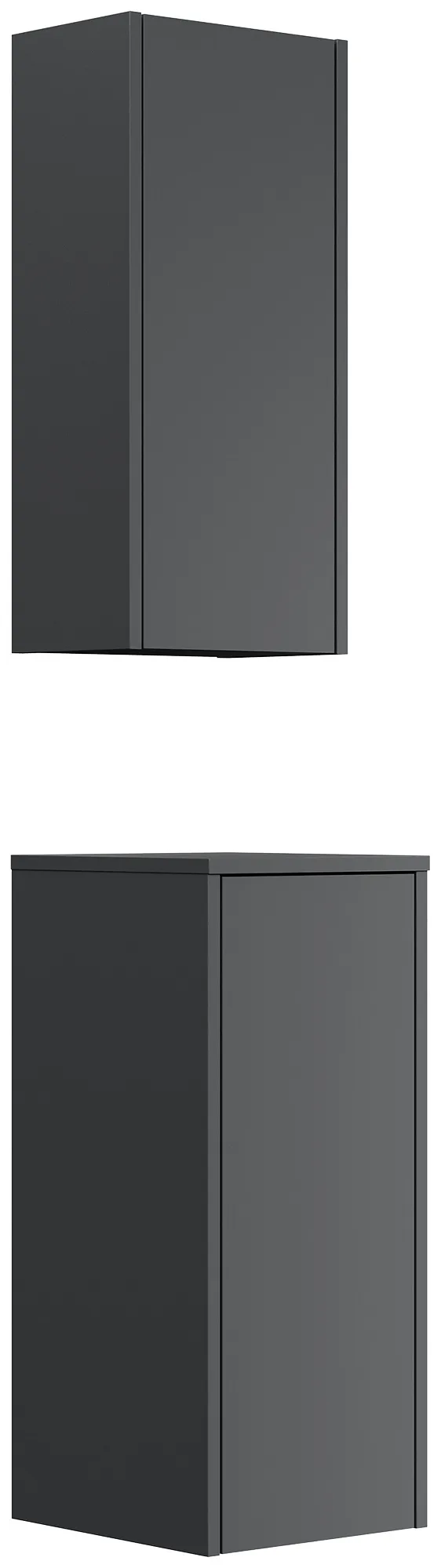 Limes Badschrank 2er Set zur Wandmontage grafit Limes Badschrank 2er Set zur Wandmontage grafit