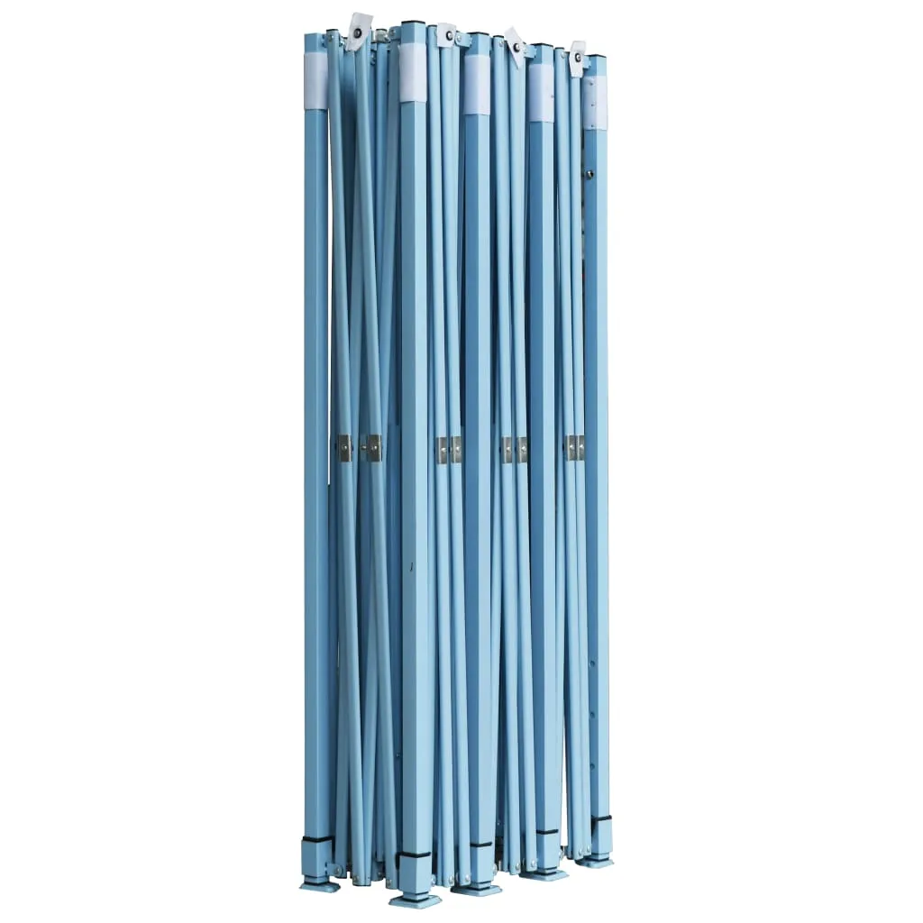 Faltbares Partyzelt Weiß 291x870x315 cm mit UV- und Wasserbeständigem Dach