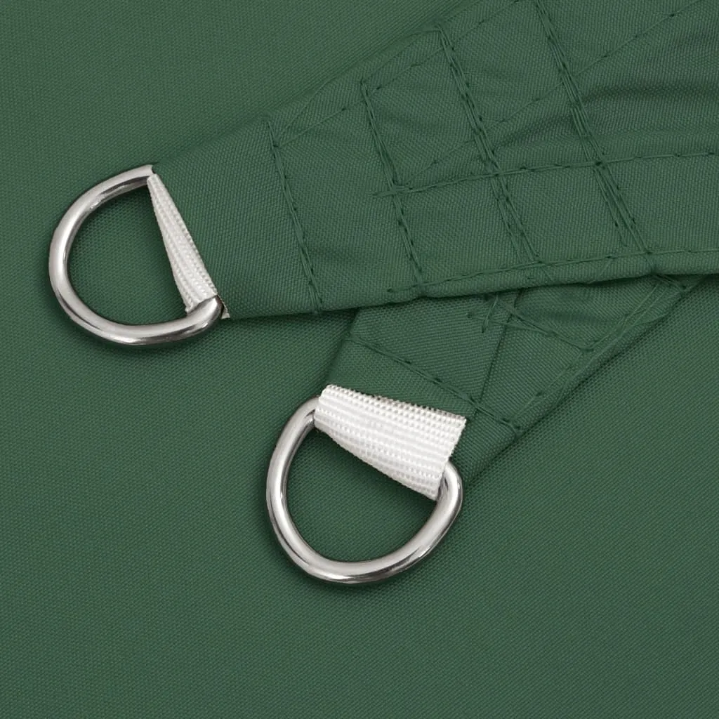 Sonnensegel 2,5 x 5 m Dunkelgrün aus PU-beschichtetem Oxford-Gewebe