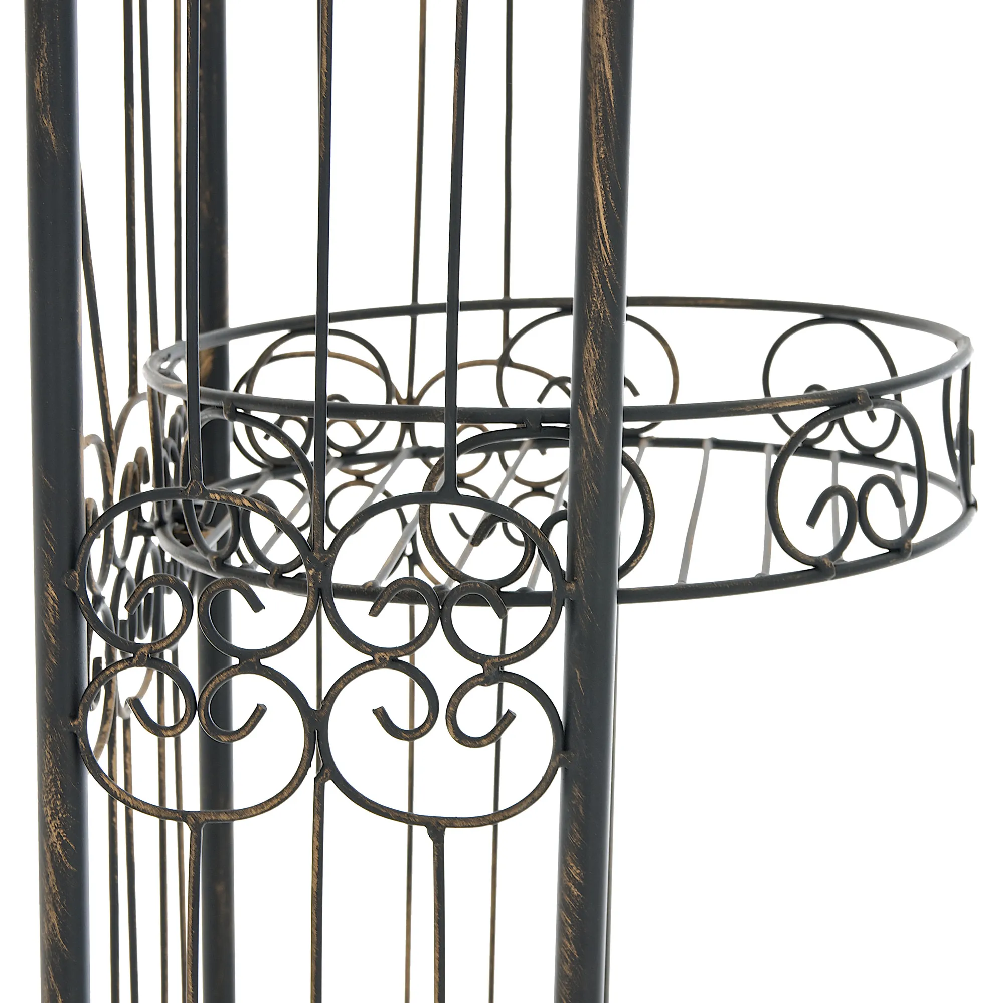 Rosenbogen Alessia 239,5x163x34 cm Bronze