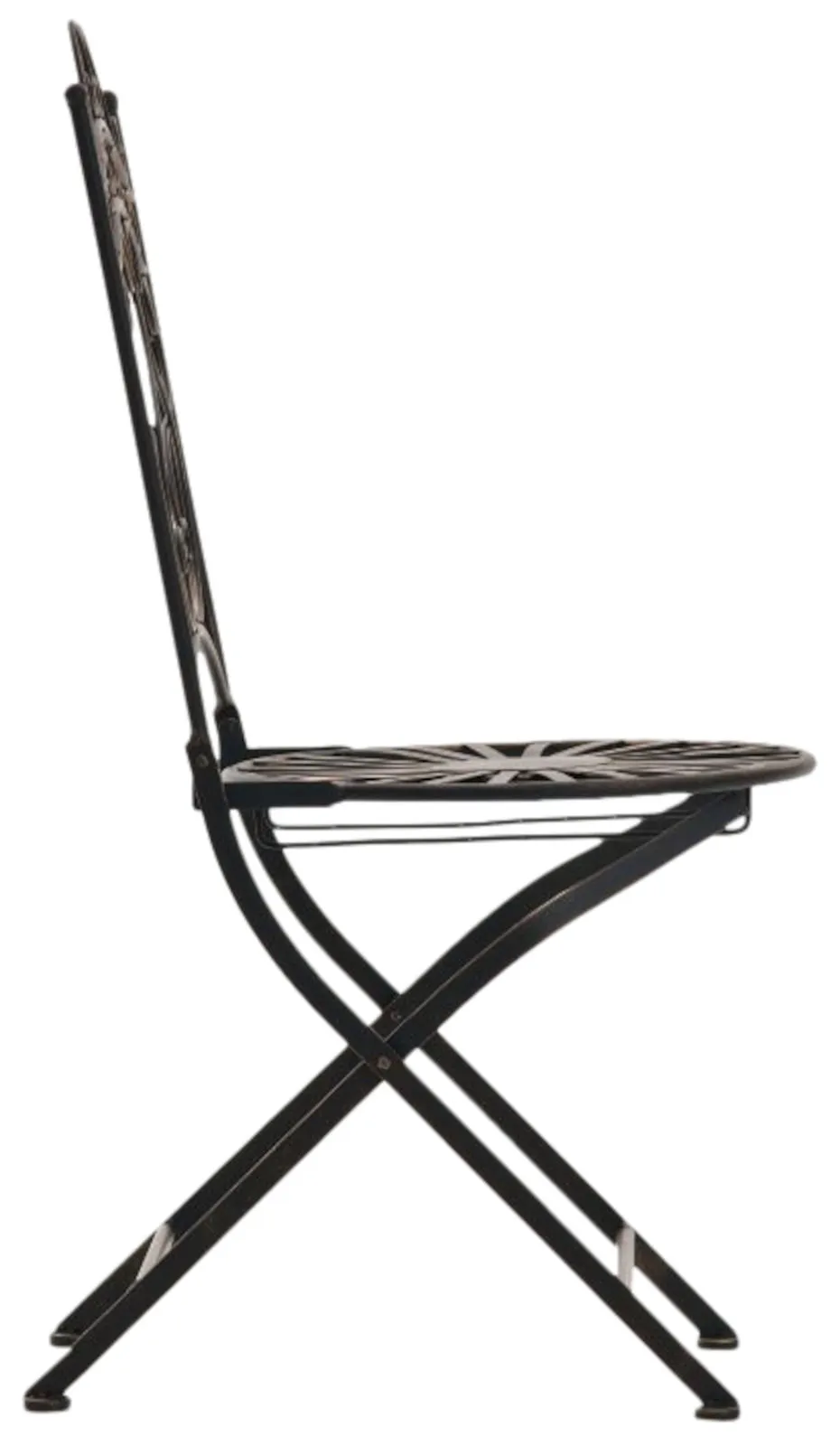 2er Set Stühle Indra 92x40x50 cm Bronze