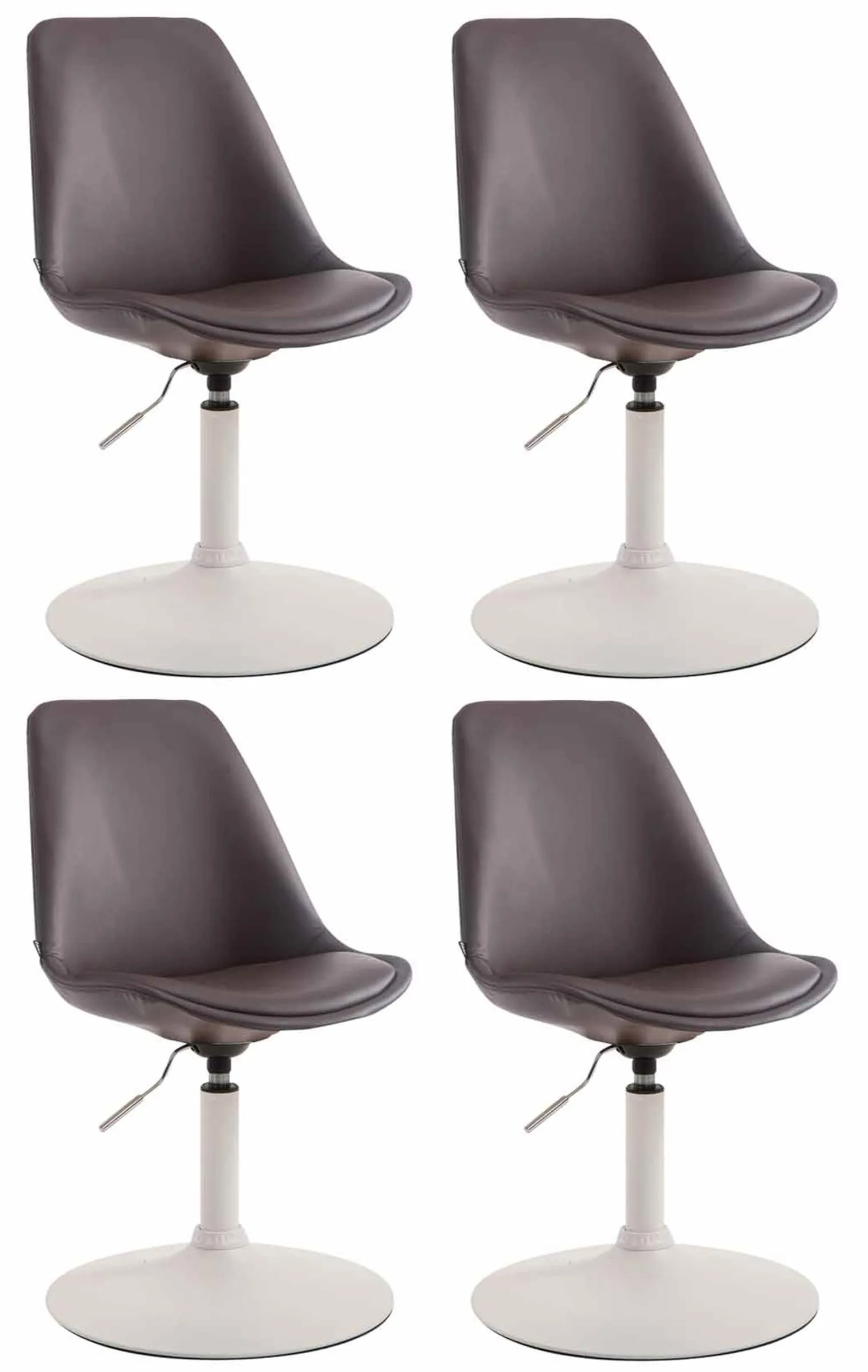 Esszimmerstühle Maverick 48x57x76-81 cm braun