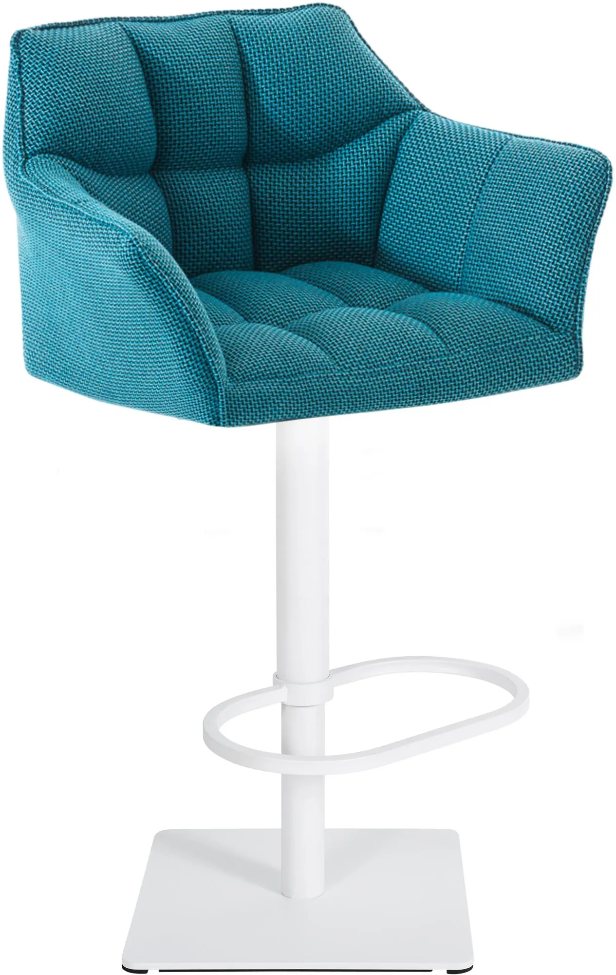 Barhocker Damaso 64x45x88 cm türkis