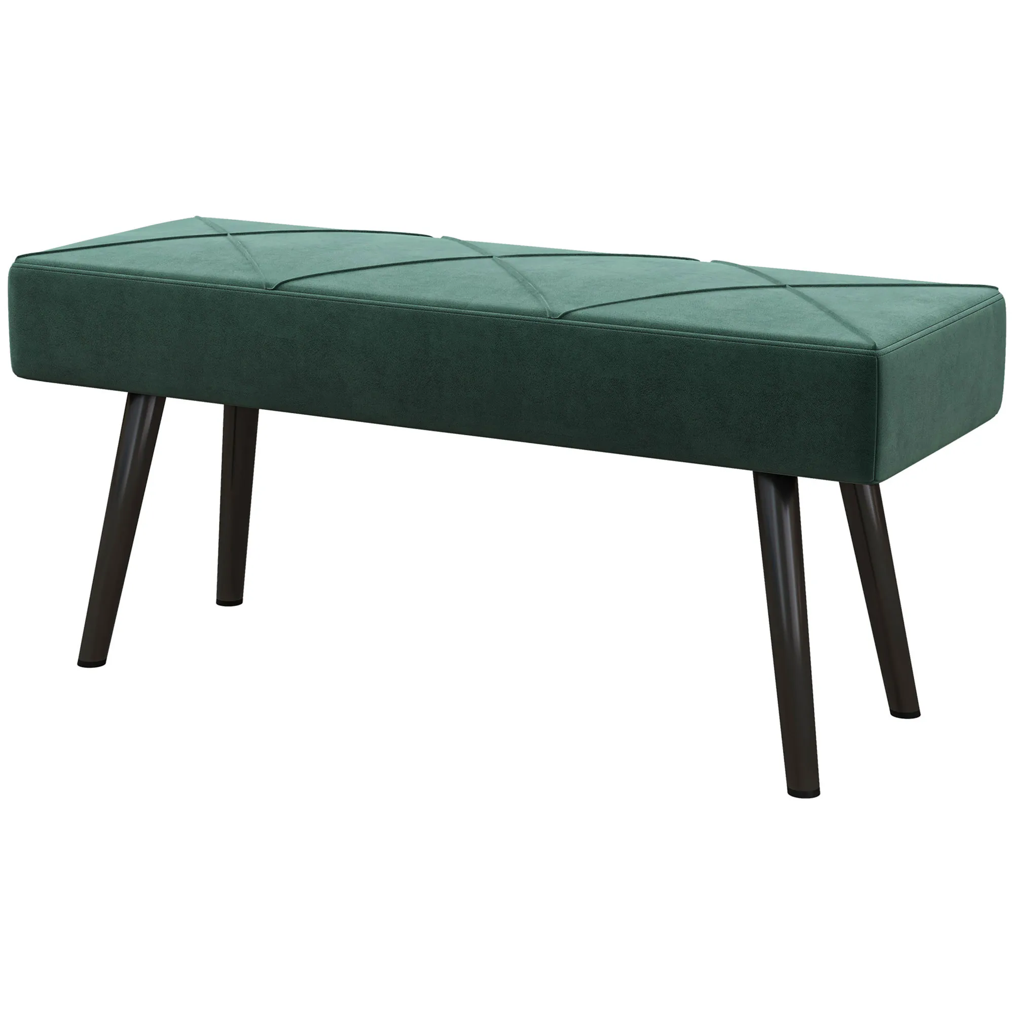 Bettbank Grün 100L x 36B x 45H cm – Komfortabel und Elegant