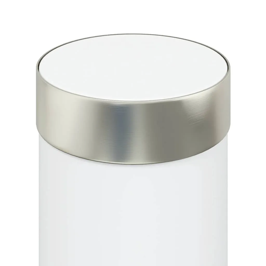 Pollerleuchte Silber 11 x 80 cm mit PIR-Bewegungssensor