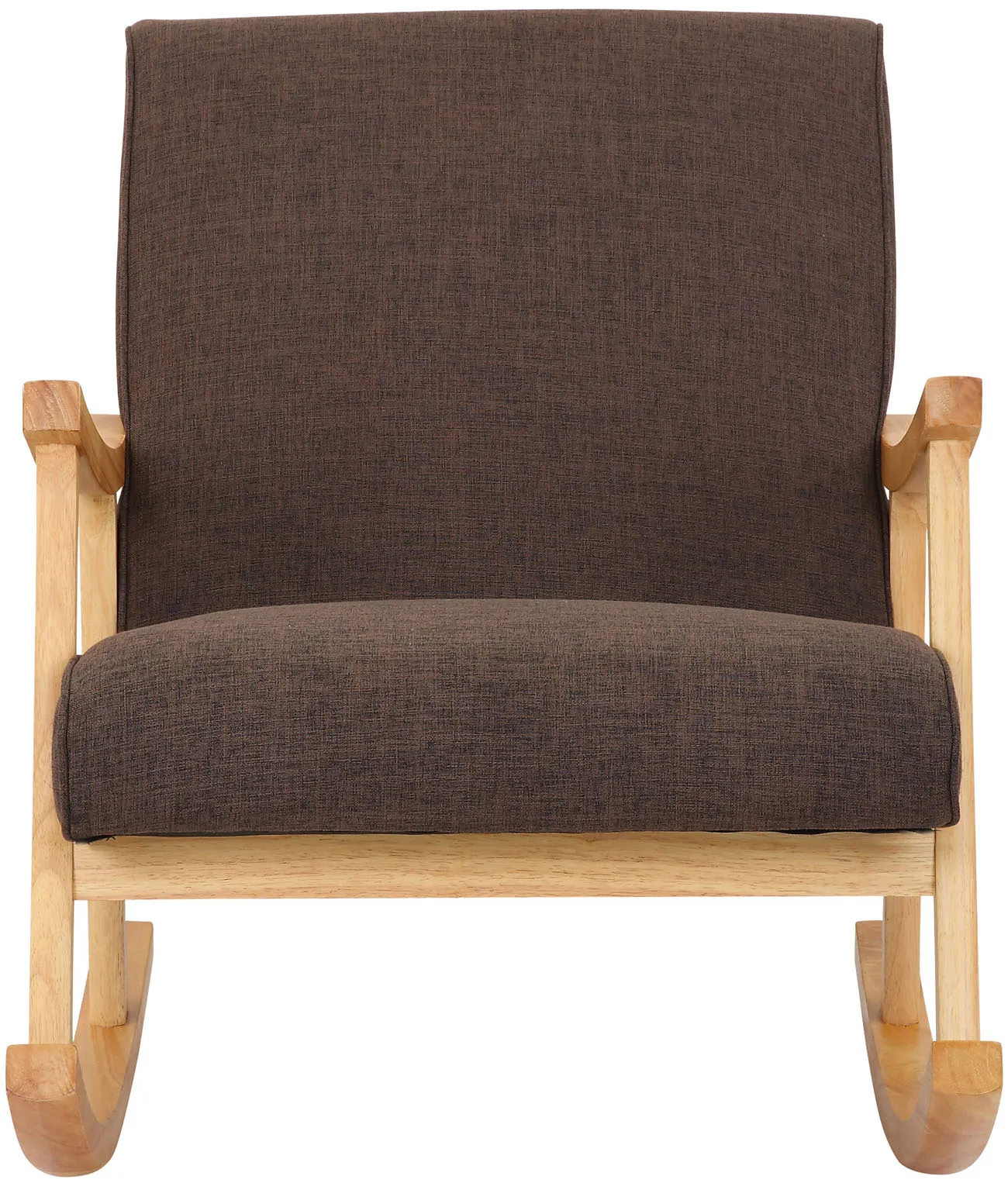 Schaukelstuhl Morelia 82x67x92 cm braun