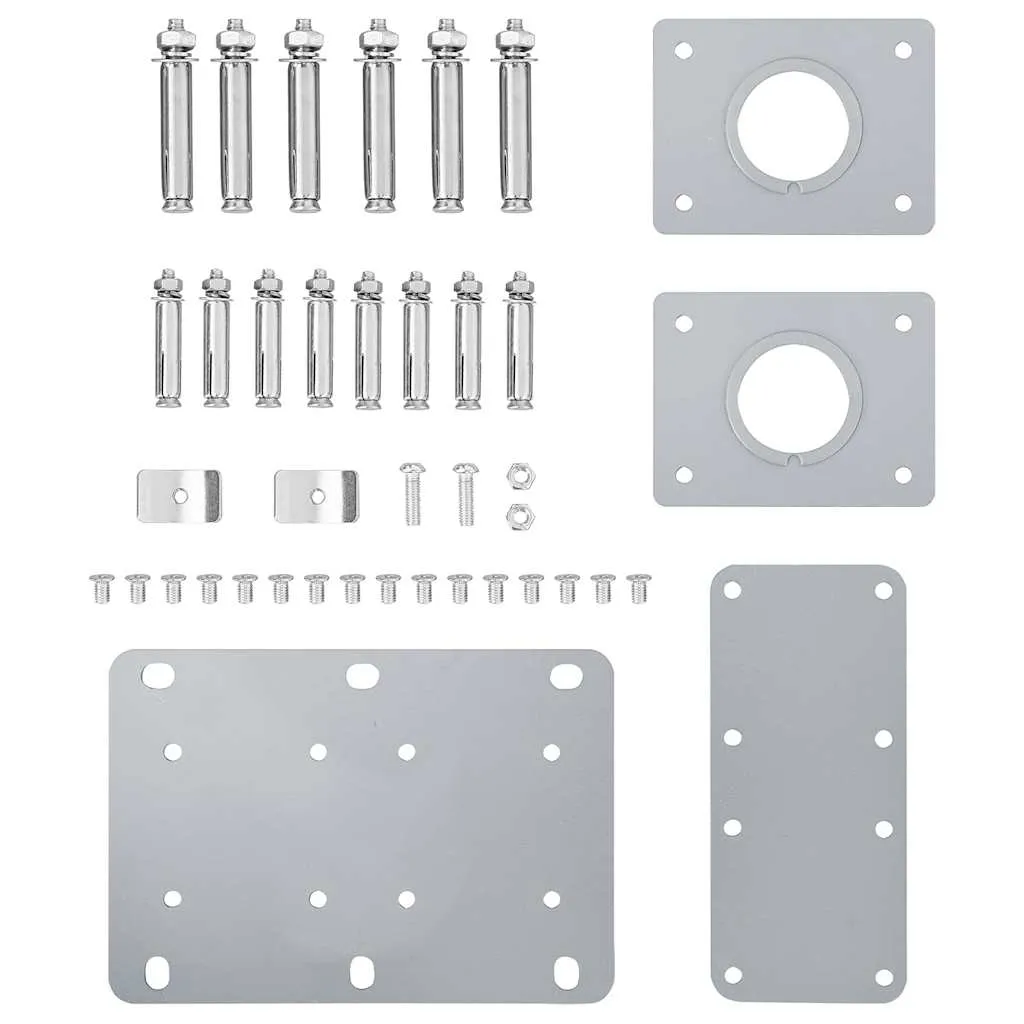 Garten-Seitenmarkise 100 x (0-1000) cm Anthrazit