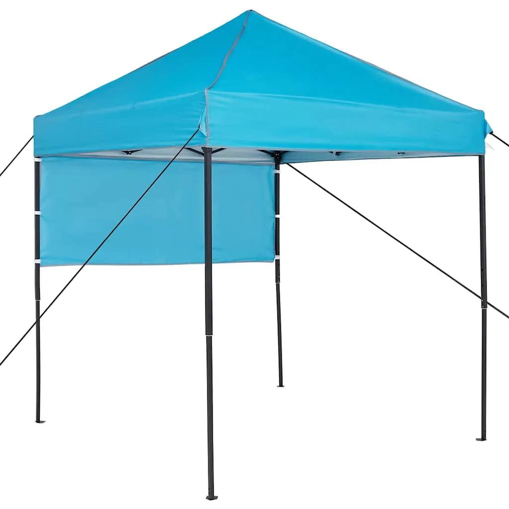 Pop-up Himmelzelt 194x194x251 cm Blau - wetterfest und höhenverstellbar