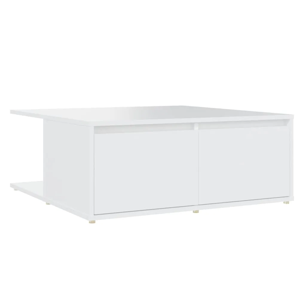 Couchtisch Weiß 80x80x31 cm Holzwerkstoff Couchtisch Weiß 80x80x31 cm Holzwerkstoff
