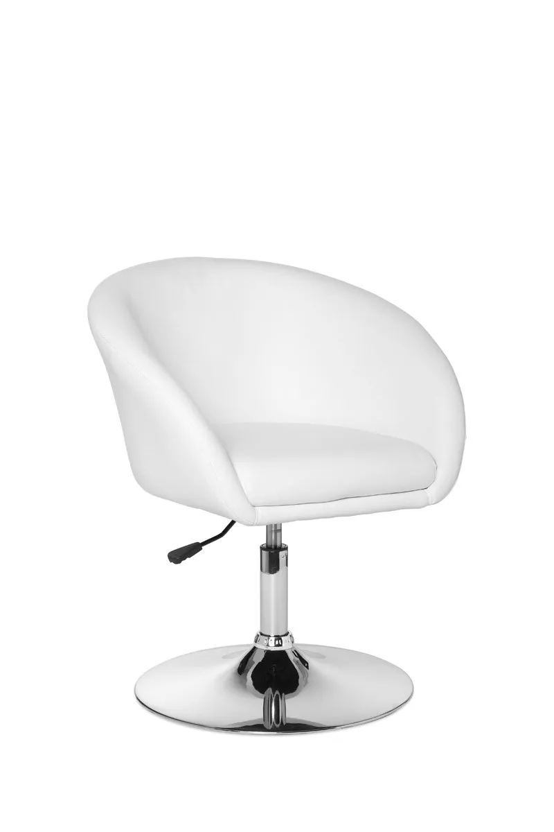 Amstyle Design Relaxsessel SPM2.158 Loungesessel Kunstleder Cocktailsessel weiß
