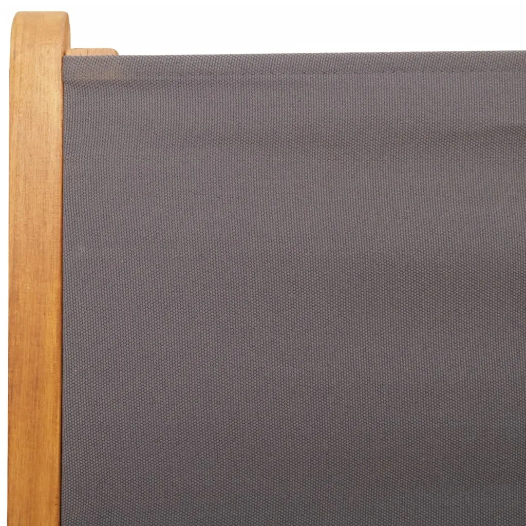 Verstellbarer Gartenstuhl 57 x 70 x 81-109 cm in Anthrazit