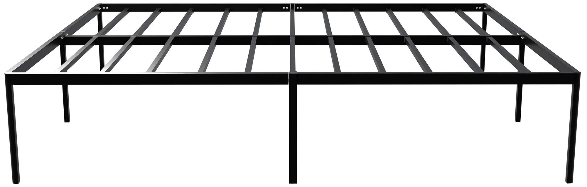 Metallbett Hamlin 140 x 200 cm schwarz