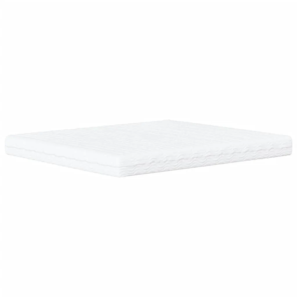 Bettgestell mit Schaumstoffmatratze 218x185x74,5 cm Dunkelgrau Samt