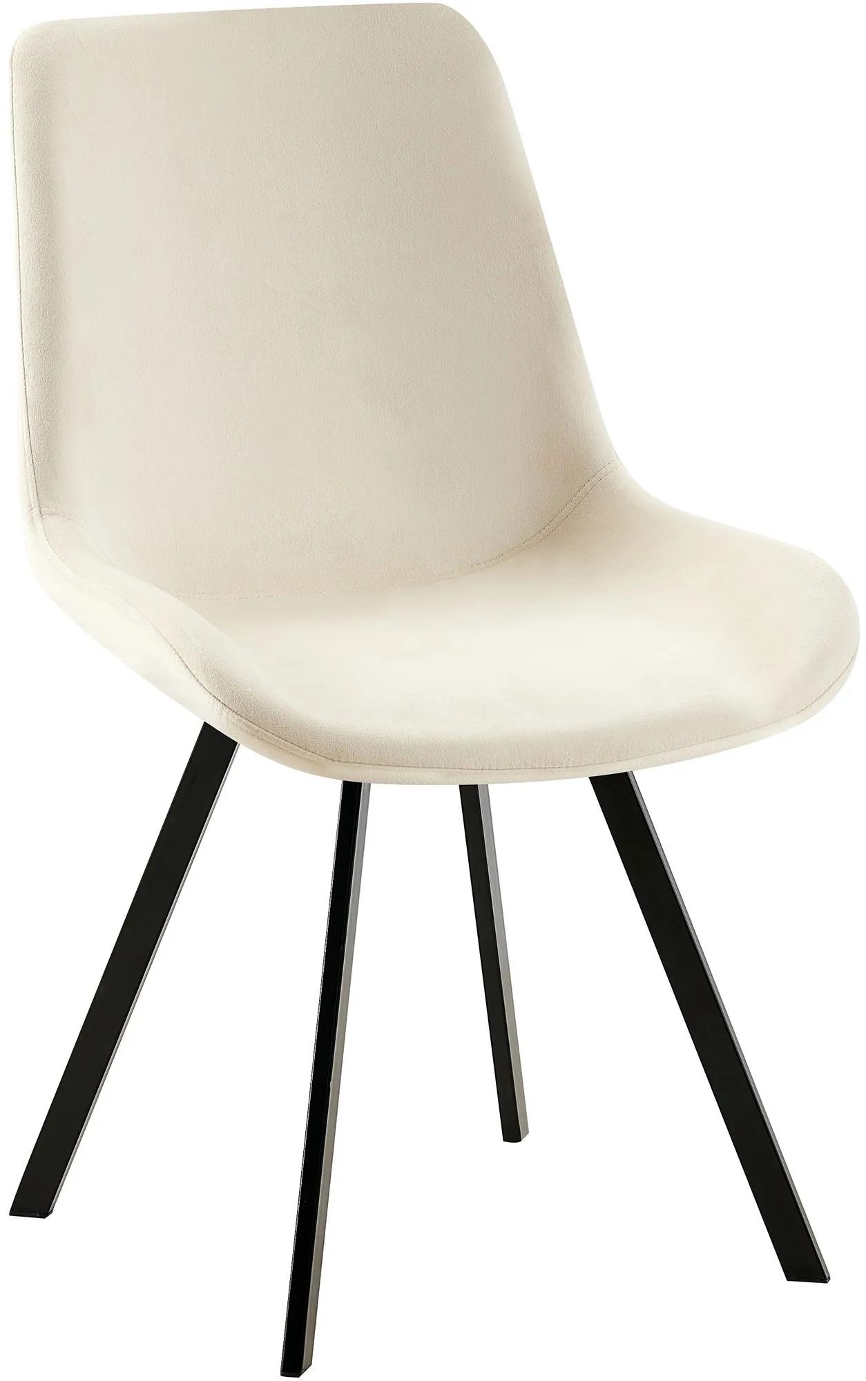 Esszimmerstuhl Lewes Drehstuhl 89x53x59 cm creme
