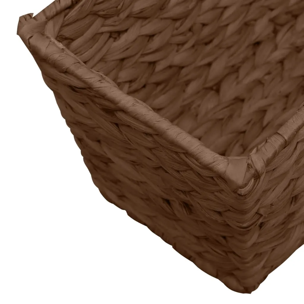 Blumentopfset Wasserhyazinthe Braun 80x20x18 cm mit 4 Innentöpfen